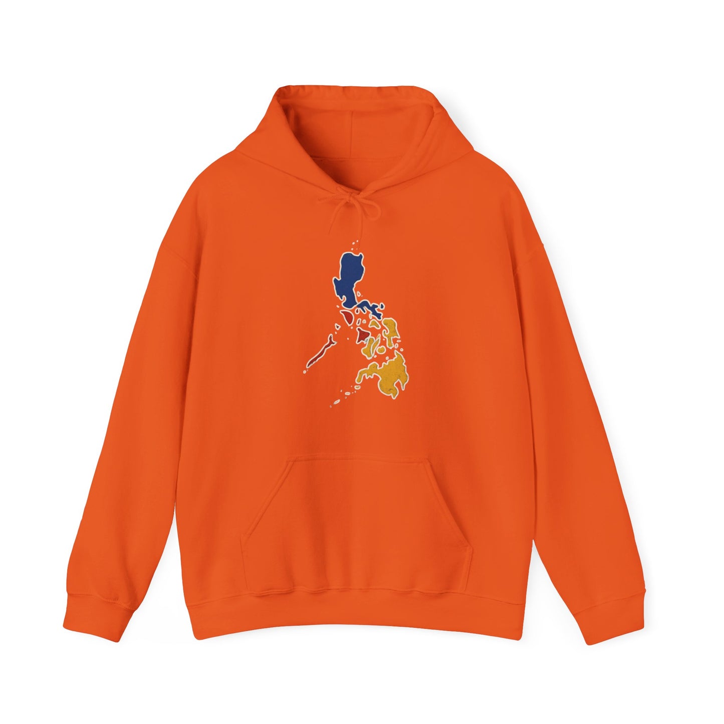 Philippines Map & Heraldic Eagle Hoodie — Filipino Pride Pullover