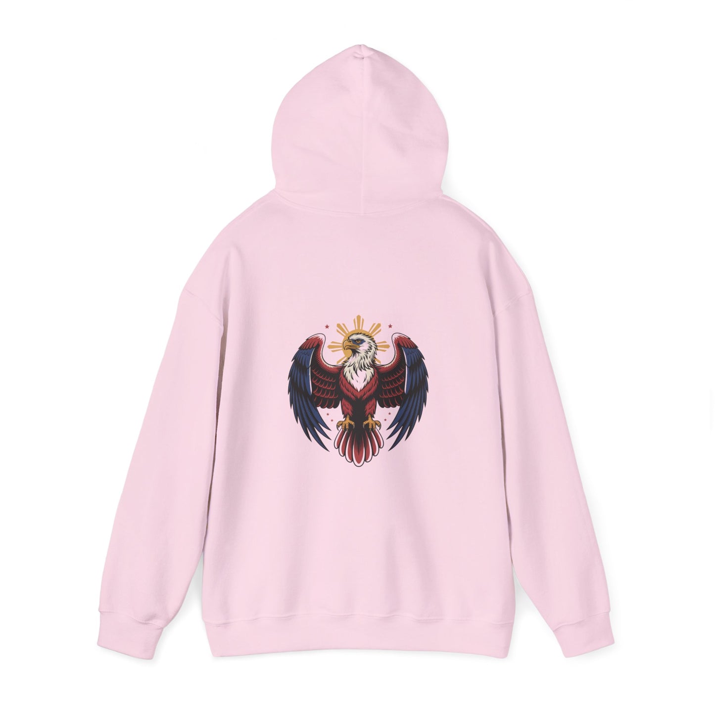 Philippines Map & Heraldic Eagle Hoodie — Filipino Pride Pullover