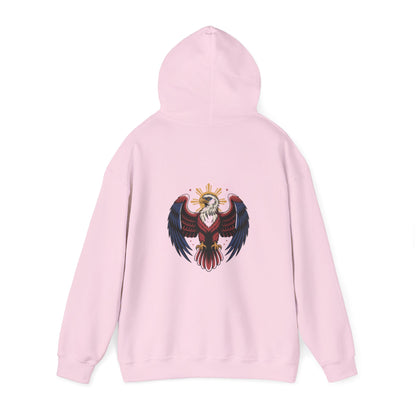 Philippines Map & Heraldic Eagle Hoodie — Filipino Pride Pullover