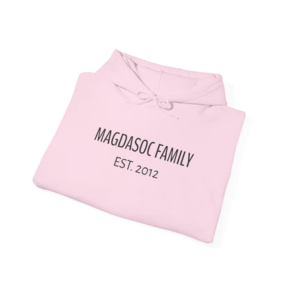 Custom Family Name Hoodie (REGULAR PRINT, DTF)-Personalized Pullover