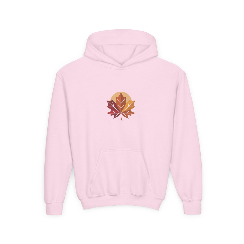 Autumn Leaves Youth Hooded Sweatshirt