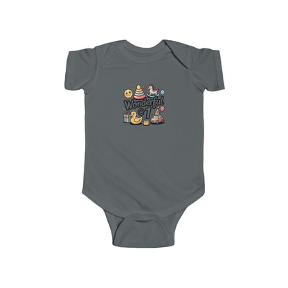 Wonderful 1st Birthday Infant Bodysuit