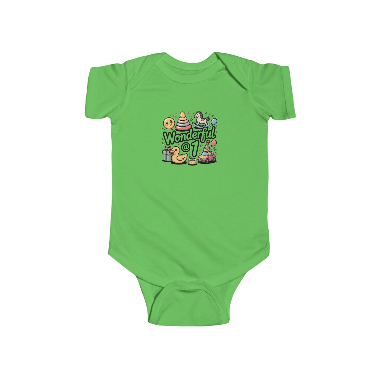 Wonderful 1st Birthday Infant Bodysuit