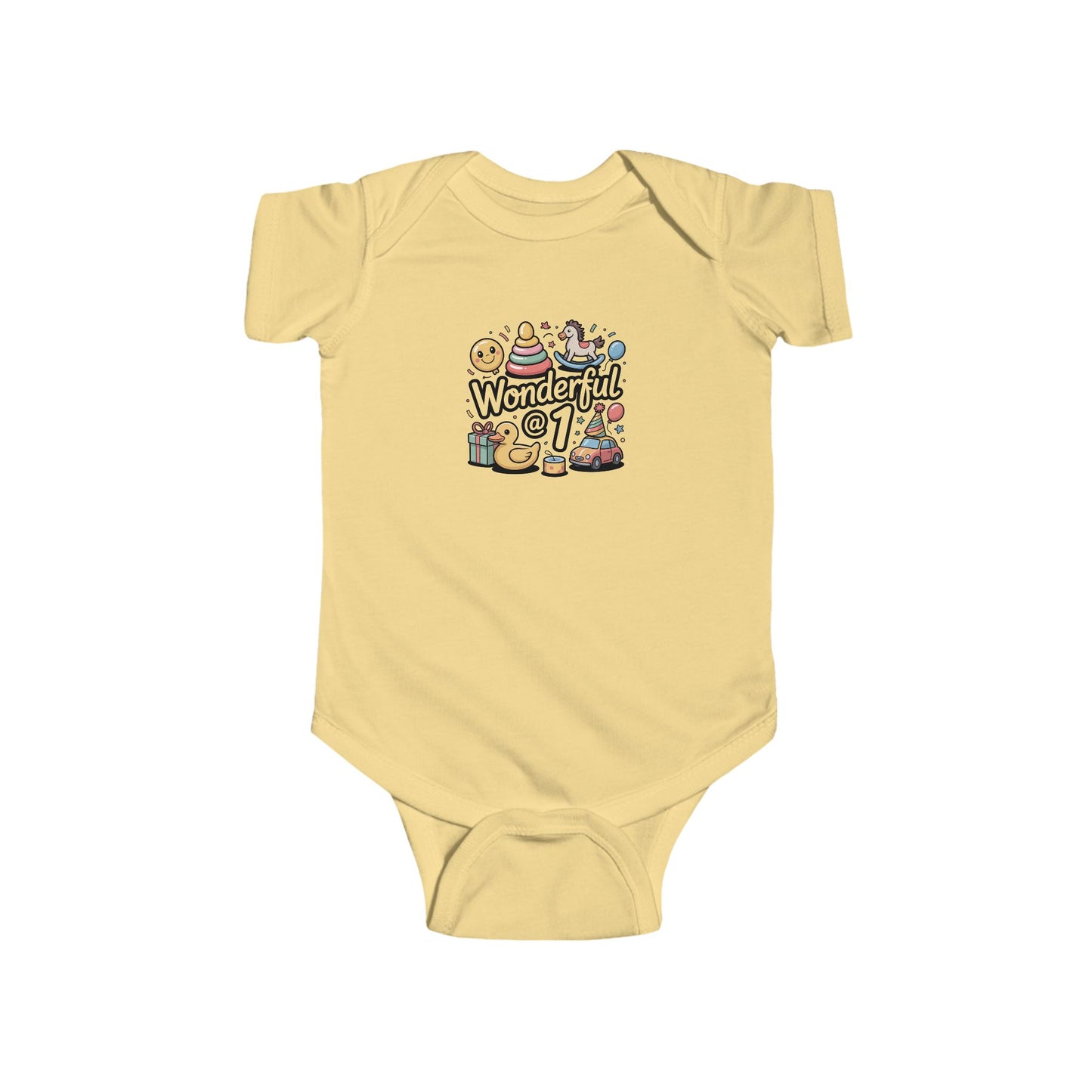 Wonderful 1st Birthday Infant Bodysuit