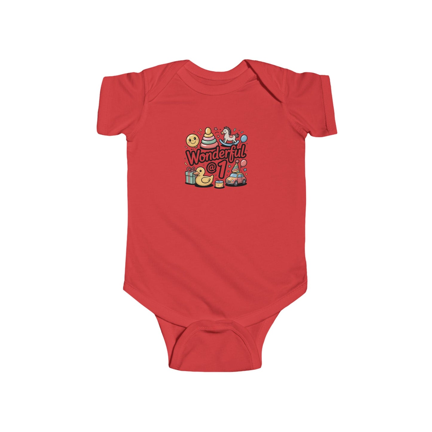 Wonderful 1st Birthday Infant Bodysuit