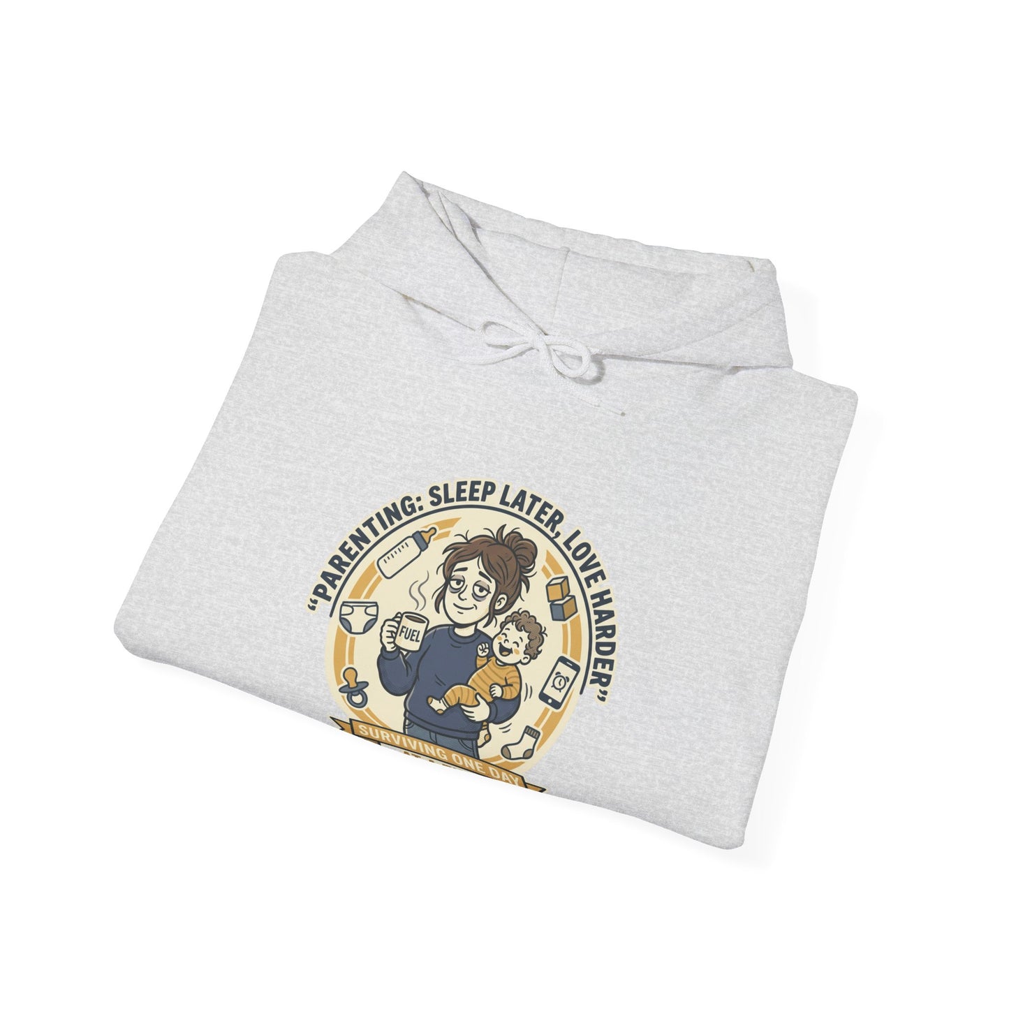 Parenting: Sleep Later, Love Harder Hoodie