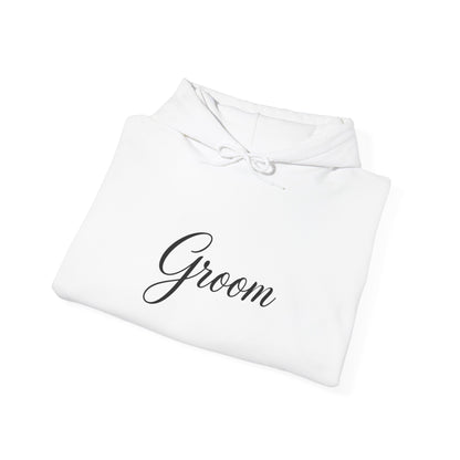 "Groom" Script Hoodie — Bridal Wedding Party Pullover