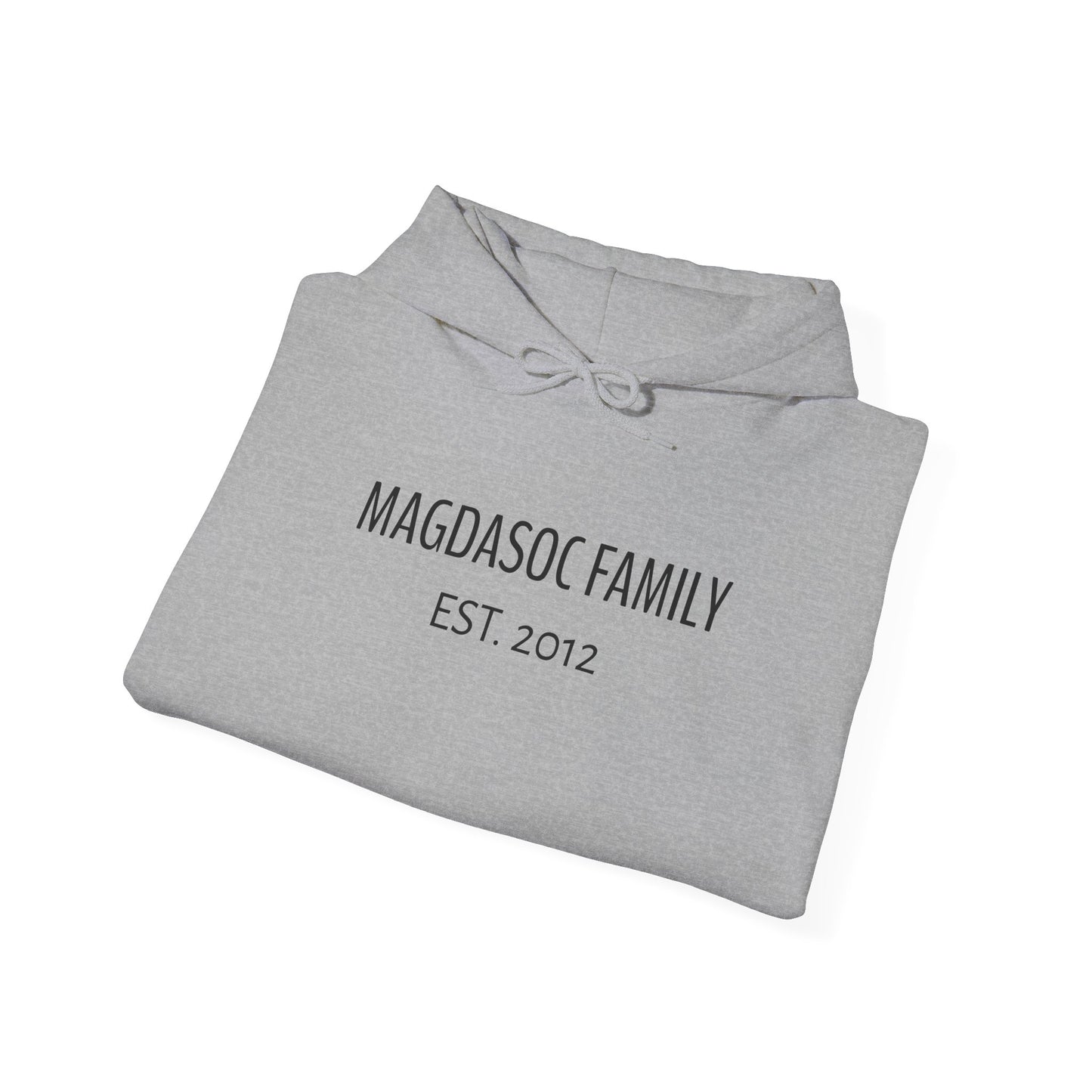 Custom Family Name Hoodie (REGULAR PRINT, DTF)-Personalized Pullover
