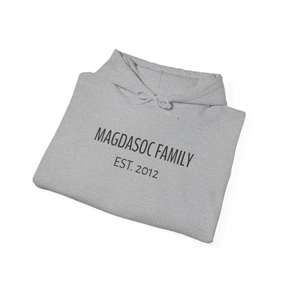 Custom Family Name Hoodie (REGULAR PRINT, DTF)-Personalized Pullover