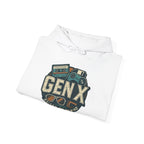 Gen X Hoodie – Retro Raised on Rewind Graphic Sweatshirt
