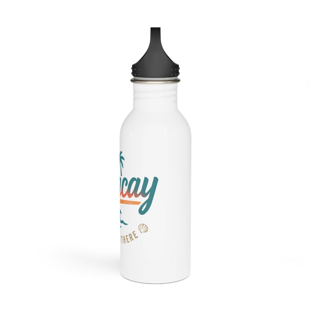 Boracay Stainless Steel Water Bottle – Beach Travel Bottle with Palm Tree Design