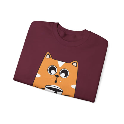 Crewneck Sweatshirt — 'Together Is My Favorite Place to Be' Retro Pocket Design