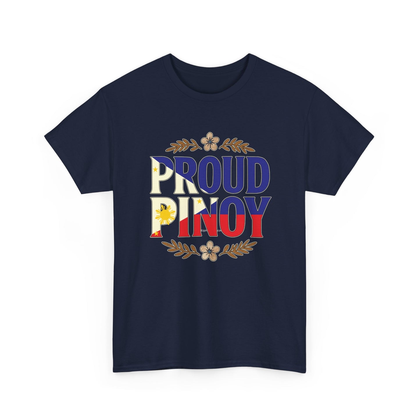 Proud Pinoy T-Shirt – Filipino Flag Pride Tee