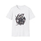Gothic Demon Hunter T-Shirt — Knight with Wings Illustration