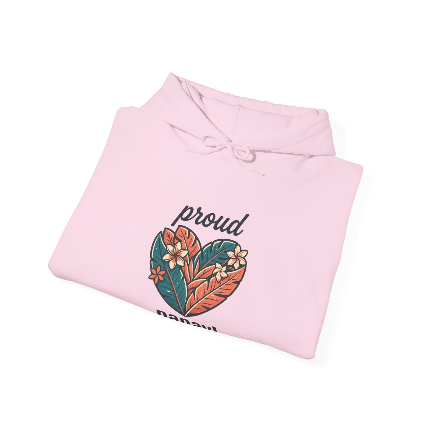 Proud Nanay Hoodie – Floral Heart Filipino Mom Gift