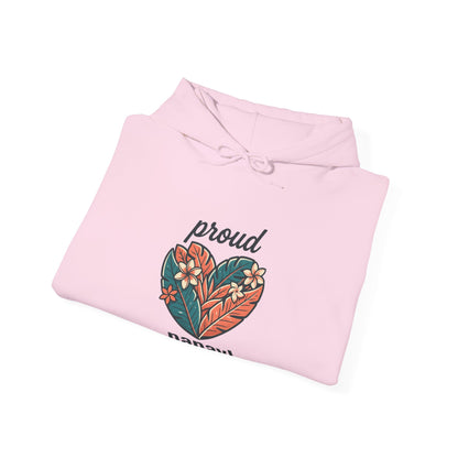 Proud Nanay Hoodie – Floral Heart Filipino Mom Gift