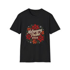 Maligayang Pasko 2025 T-Shirt — Filipino Christmas Poinsettia Holiday Tee