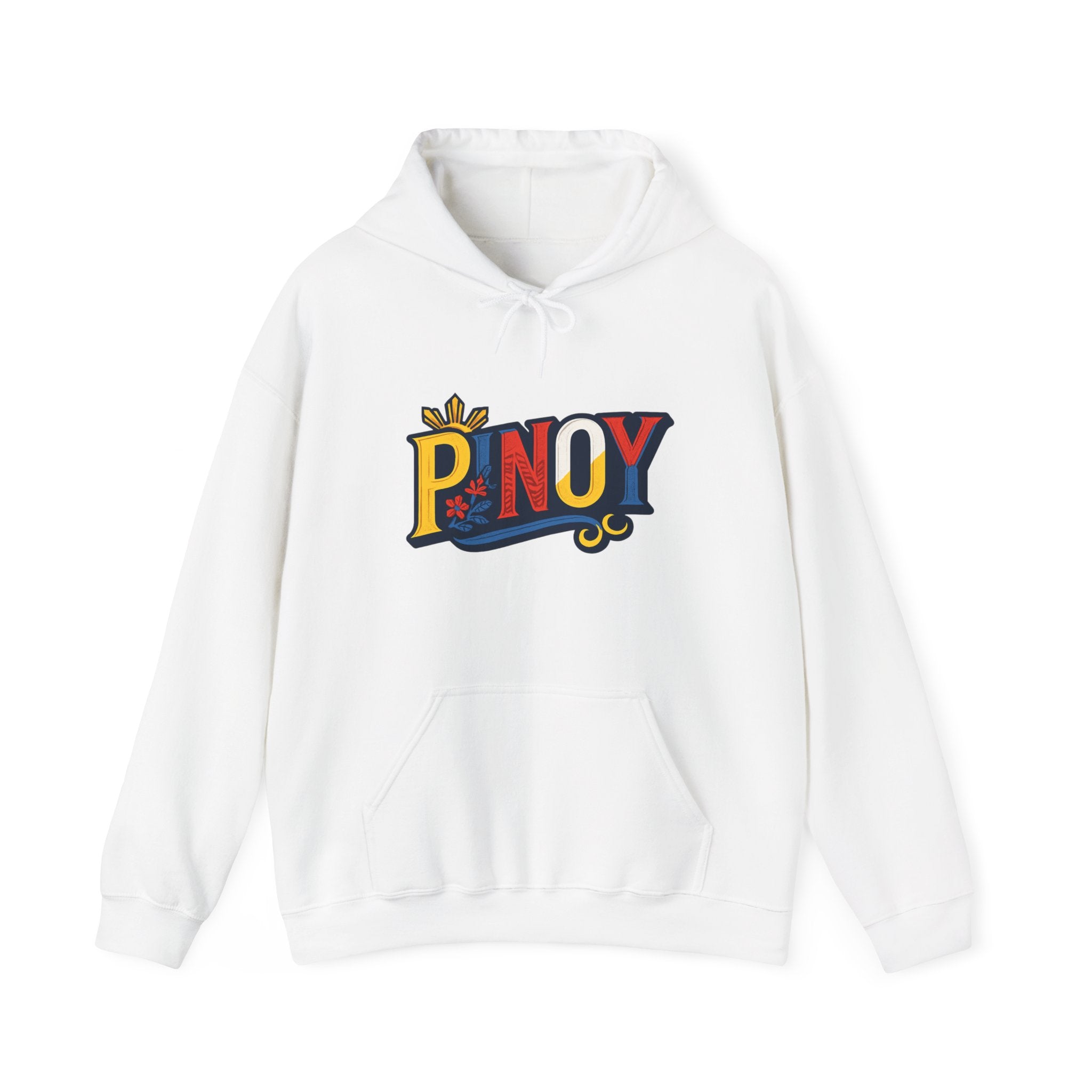 Pinoy Retro Logo Hoodie – Filipino Pride Pullover