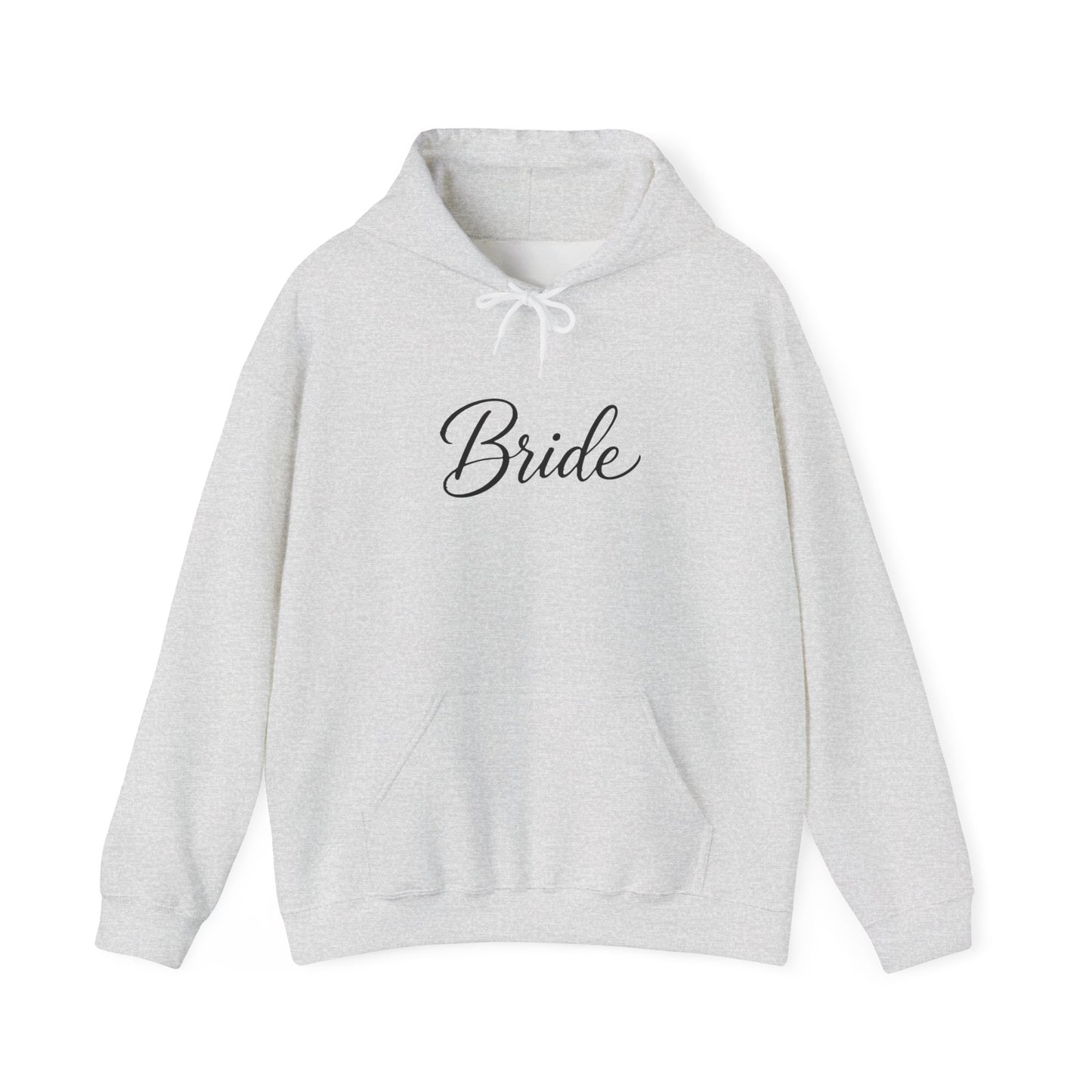 "Bride" Script Hoodie — Bridal Wedding Party Pullover