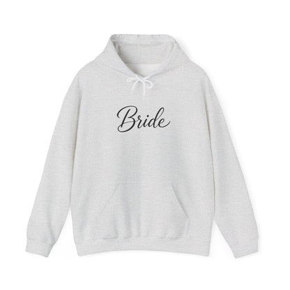 "Bride" Script Hoodie — Bridal Wedding Party Pullover