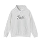 "Bride" Script Hoodie — Bridal Wedding Party Pullover