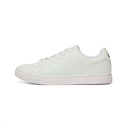 ONE Classic White Leather Sneakers — Low-Top Casual Trainers