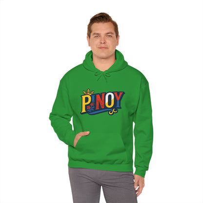 Pinoy Retro Logo Hoodie – Filipino Pride Pullover
