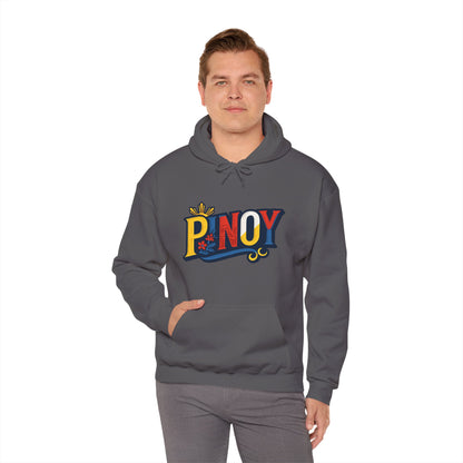 Pinoy Retro Logo Hoodie – Filipino Pride Pullover