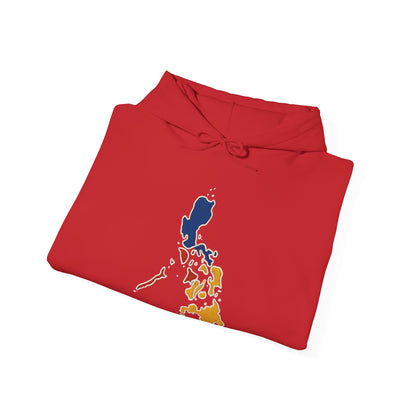 Philippines Map & Heraldic Eagle Hoodie — Filipino Pride Pullover