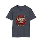 Maligayang Pasko 2025 T-Shirt — Filipino Christmas Poinsettia Holiday Tee