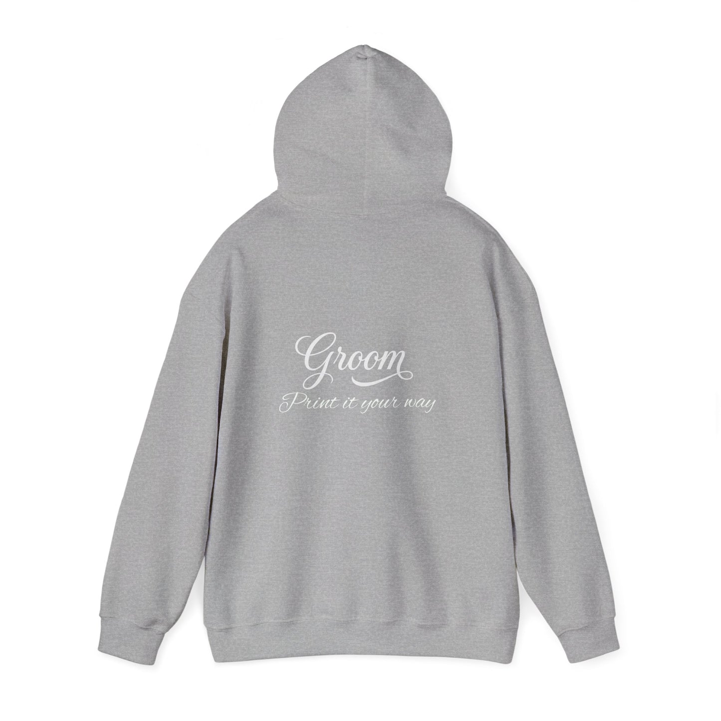 Copy of  "Bride" White Script Hoodie — Bridal Wedding Party Pullover