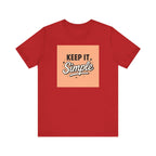 Keep It Simple T-Shirt — Minimalist Retro Graphic Tee