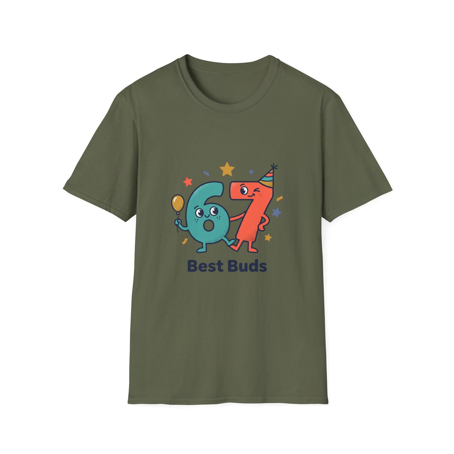 67 'Best Buds' Kids Birthday T-Shirt