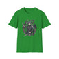 Gothic Demon Hunter T-Shirt — Knight with Wings Illustration