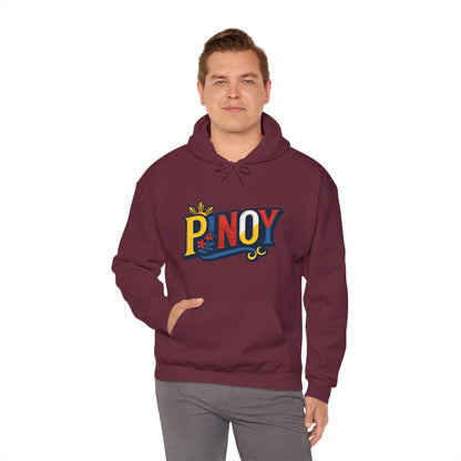 Pinoy Retro Logo Hoodie – Filipino Pride Pullover