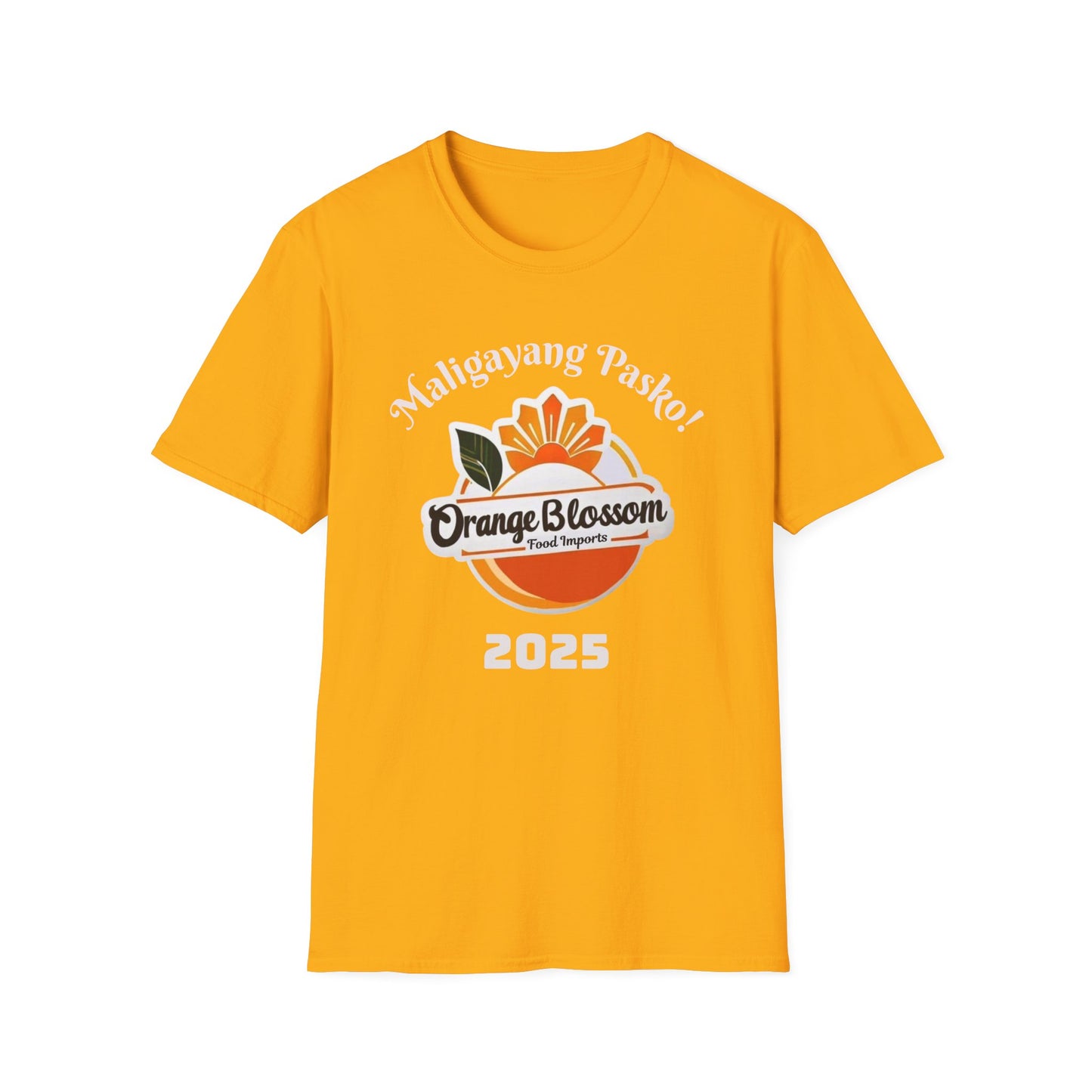 White Christmas Orange Blossom 2025 T-Shirt