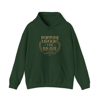 Fortune Favours the Brave Unisex Heavy Blend™ Hooded Sweatshirt
