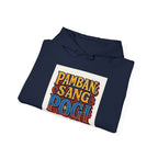 Filipino Pride Hoodie — "Pambansang Pogi" Retro Lettering Pullover