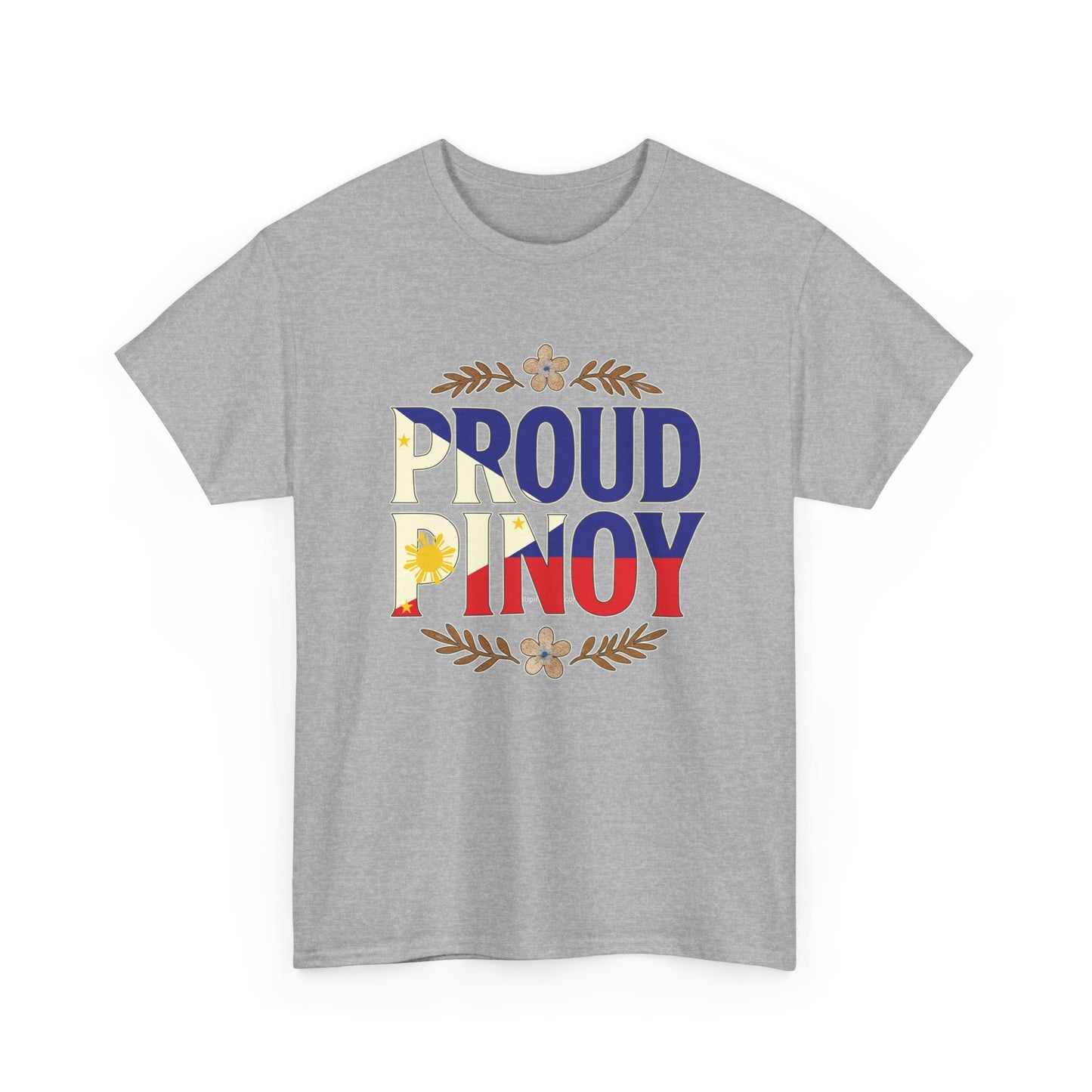 Proud Pinoy T-Shirt – Filipino Flag Pride Tee