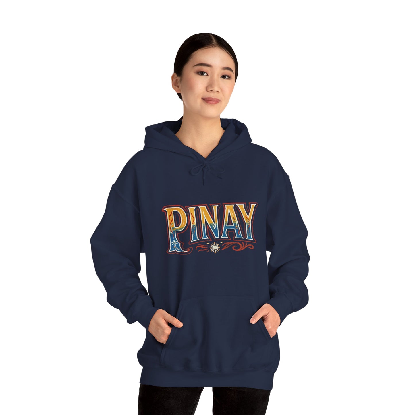 Pinay sa Isip sa Salita at sa Gawa — Filipino Pride Pullover Hoodie