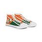 Orange Blossom Men's Personalized High Top Sneakers
