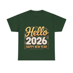 Copy of New Year Celebration Tee - Hello 2026 Happy New Year Design