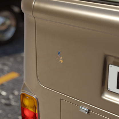Philippines Map Die-Cut Vinyl Sticker — Transparent Outdoor Weatherproof
