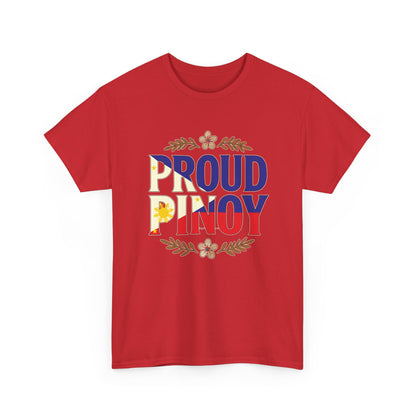 Proud Pinoy T-Shirt – Filipino Flag Pride Tee