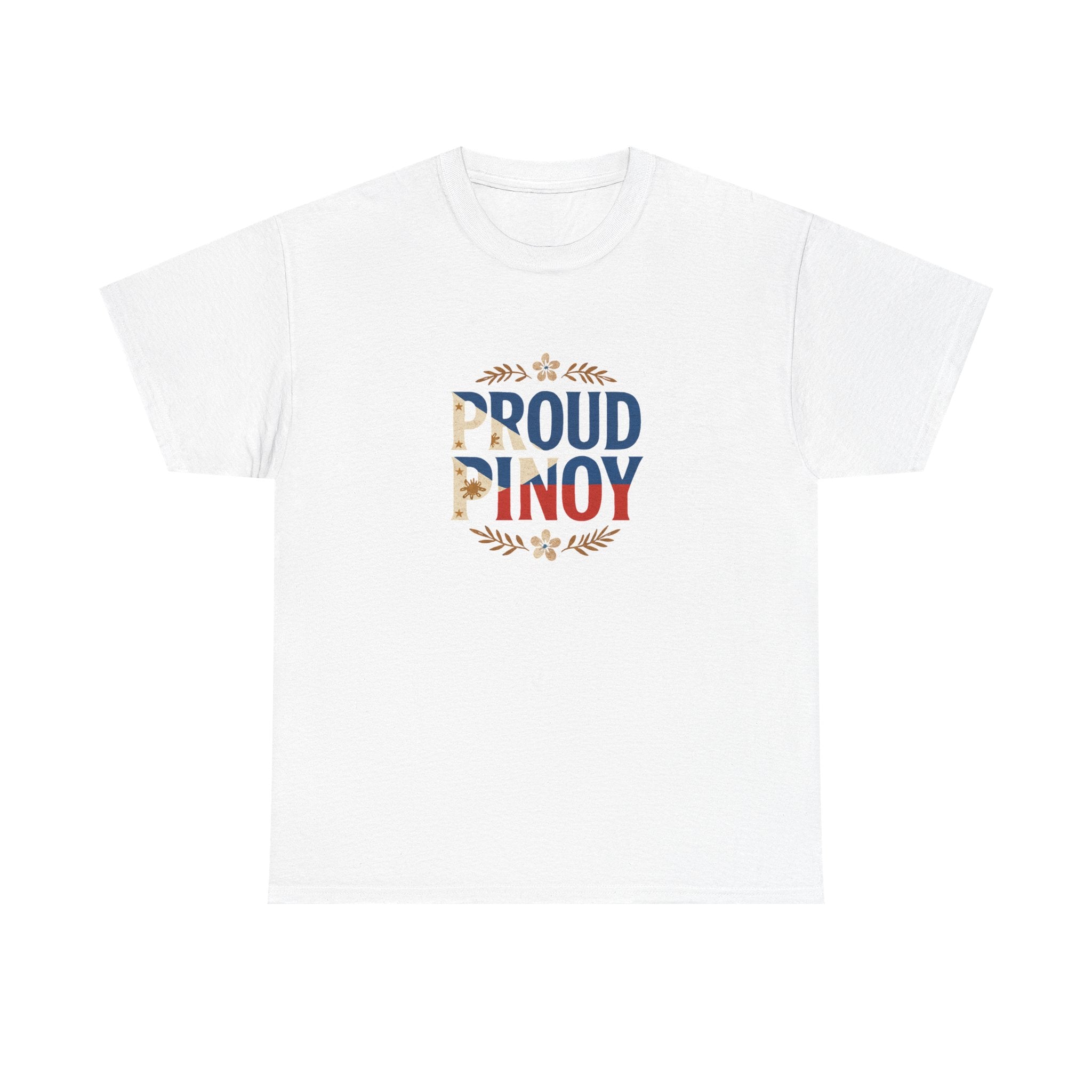 Proud Pinoy T-Shirt – Filipino Flag Pride Tee