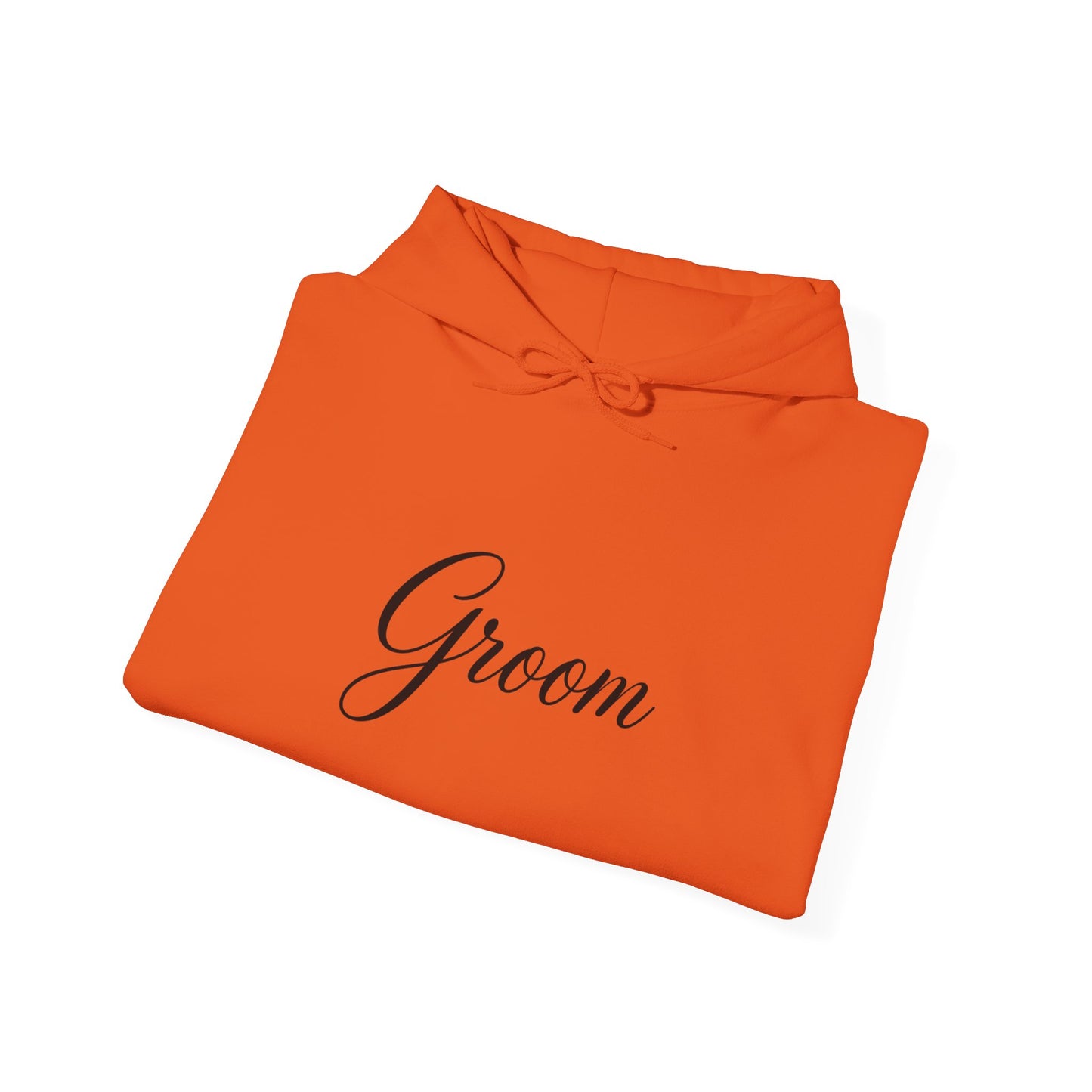 "Groom" Script Hoodie — Bridal Wedding Party Pullover