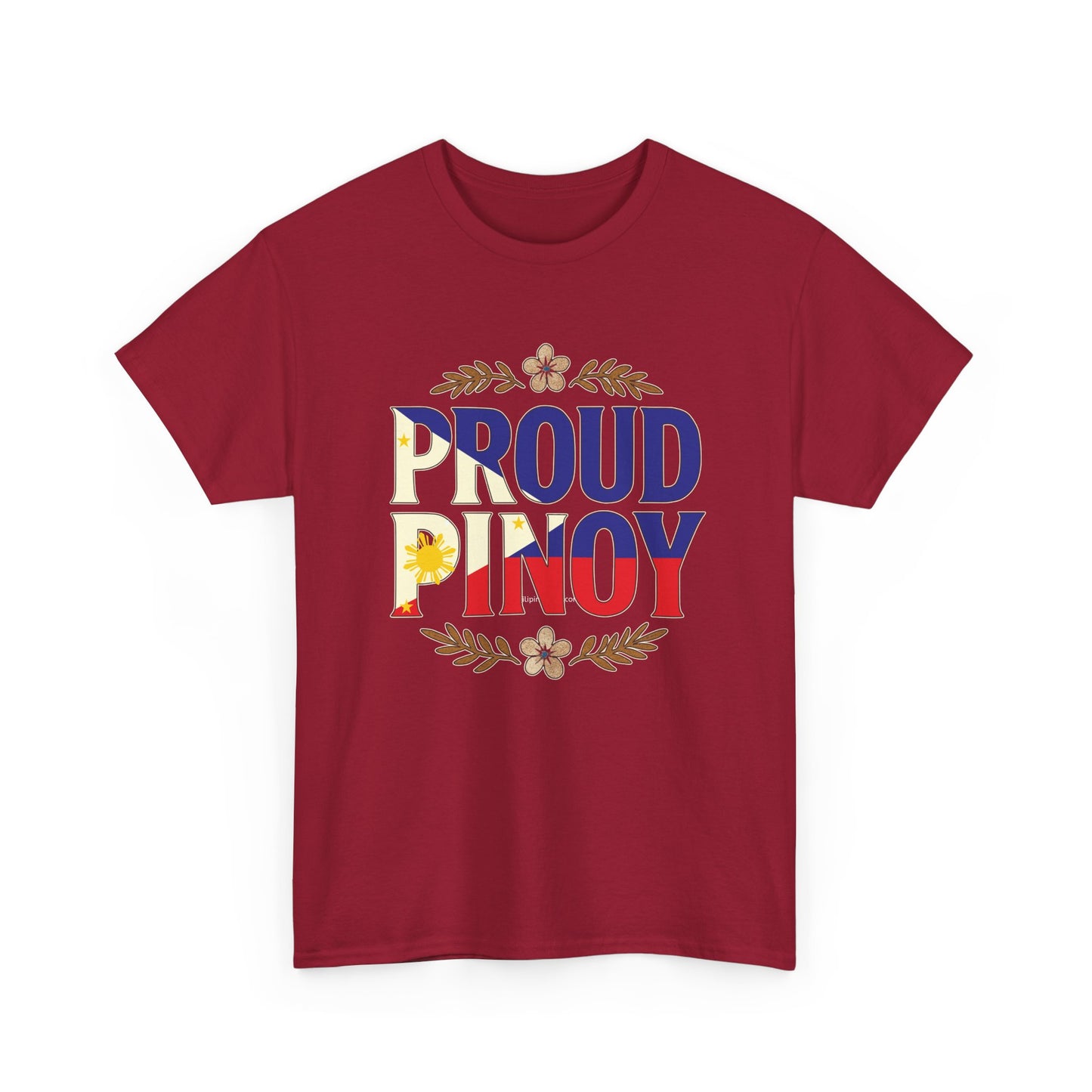 Proud Pinoy T-Shirt – Filipino Flag Pride Tee