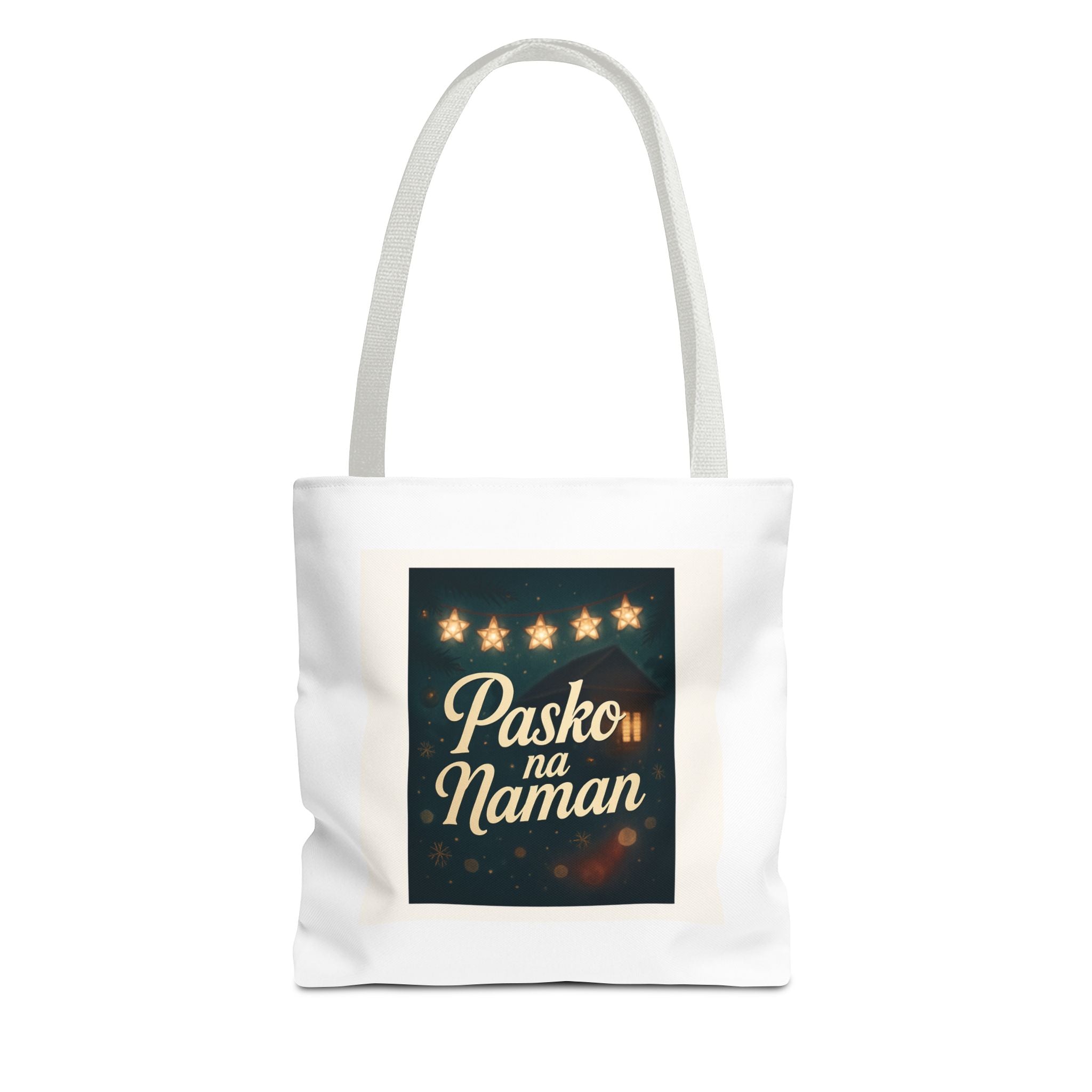 Pasko na Naman Tote Bag, Holiday Tote, Christmas Gift Bag, Eco-Friendly Shopper, Festive Accessories, Personalized Gift Bag