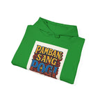 Filipino Pride Hoodie — "Pambansang Pogi" Retro Lettering Pullover