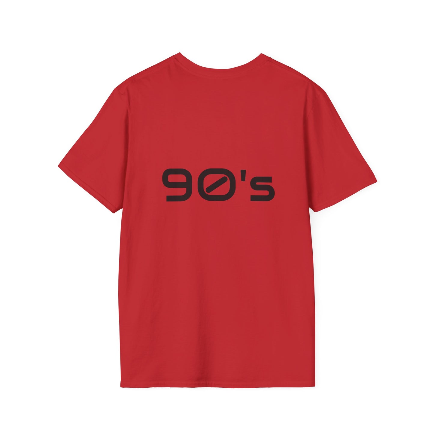 Anime Boy Portrait T‑Shirt — Retro "90's" Back Print